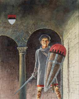 Hermann | Les tours de Bois-Maury - Germain Acrylique sur toile pour cette | Millon