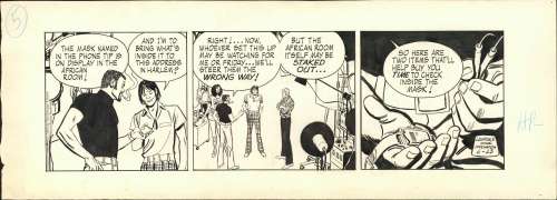 Jorge Longaron | Longaron - FRIDAY FOSTER , Daily (06/23/1972) | Russ Cochran