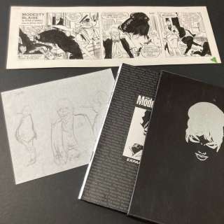 Colvin, Neville | Colvin, Neville - Original strip - Modesty Blaise + Modesty Blaise Companion - (1983) | Catawiki