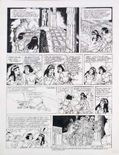 De Gietter | Papyrus Planche originale à l’encre de Chine n°40, signée en | Cornette de St Cyr