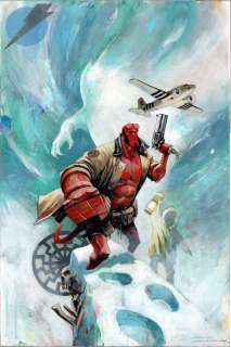 Mike Huddleston - hellboy and the b. P. R. D. : 1954-the black sun issue 1 page cover