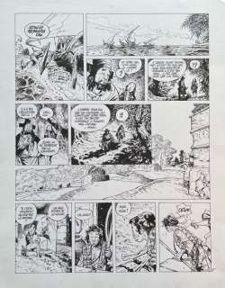 Franz | Franz - Originele pagina - Poupée d’Ivoire T.6 - Le Juge - (1998) | Catawiki