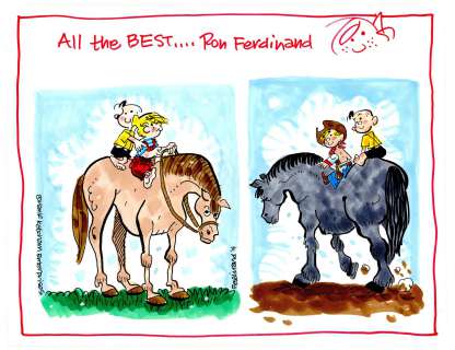 Ron Ferdinand | Ferdinand - DENNIS THE MENACE, unknown date NO RESERVE! | Russ Cochran