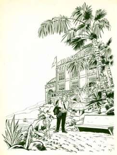 Tibet | Ric Hochet Illustration pour la nouvelle Vacances au... | Vermot et Associés