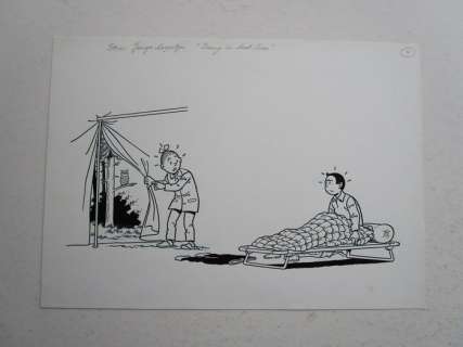 Paul Geerts | Paul Geerts - Originele pagina - Suske en Wiske jonge lezertjes - Bang in het bos - Page volante - (1997) | Catawiki