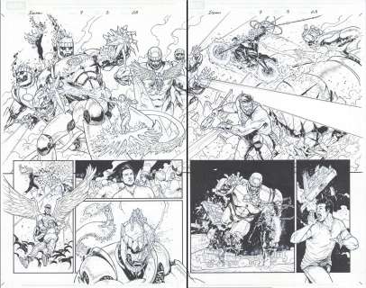 Robert Gill - Iceman (Marvel Comics) issue #07 (02&03)