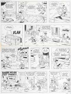 Remacle | Les Aventures du Vieux Nick, planche n°12 Ã  l… | Millon