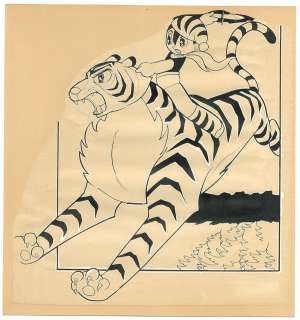 Tezuka Osamu Hand drawing manuscript"Hero brave Dan" | Mandarake (Big Web)