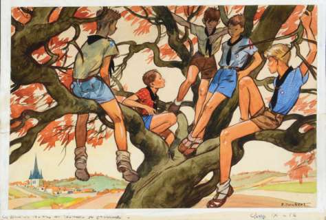 Joubert, Pierre | Scouts du monde entier. [scout, scoutisme, raiders, Jean-Louis | Coutau Bégarie