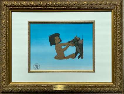 Disney | Walt Disney Animation - Original Production Cel - Mowgli - The Jungle Book - (1967) | Catawiki