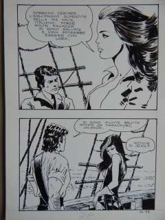 Manara, Milo | Original page (p.78)  - Jolanda  - L’inaudita crudeltÃ   - (1973) | Catawiki