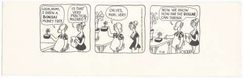 Dick Olden | Olden - Genius, Daily Strip (09/18/1975) NO RESERVE! | Russ Cochran