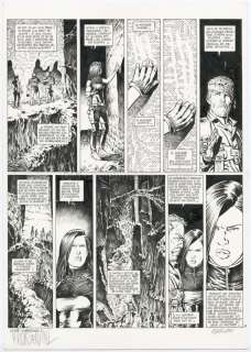 Richard Guérineau - Planche originale  - Le Chant des Stryges