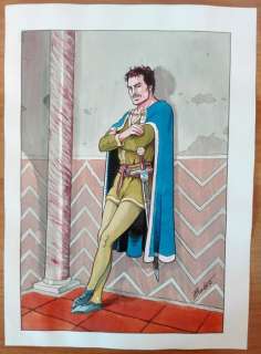 Bono, Fabio | Fabio Bono (De Rode Ridder) - Originele tekening - gemaakt voor Ex-libris tbv. complete uitgave van de serie - (2019) | Catawiki