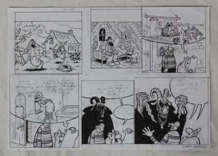 Mark Retera | Mark Retera - Originele Stroken - uit Dirk-Jan 23 - (2017) | Catawiki