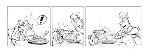 Wil Raymakers & Thijs Wilms | Boes - Originele strook uit Boes Integraal 13 - Formaat: 43 x 15 cm. | Catawiki