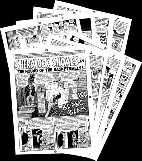 Shermlock Shomes in the Hound of the Basketballs! | SHERMLOCK SHOMES in THE HOUND OF THE BASKETBALLS!, MAD 16 NO RESERVE! | Russ Cochran
