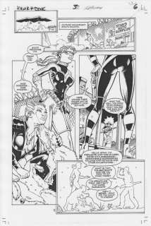 Dean Zachary, Dick Giordano - hawk & dove #3 p. 6 vixen & vigilante