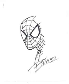 Spider-Man Sketch by Ron Lim | mycomicshop.com