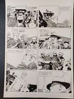 Attilio Micheluzzi - Attilio Micheluzzi - Tavola Originale n. 36 "Rosso Stenton: Shanghai" - Page volante - Exemplaire unique - (1984)