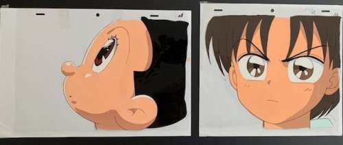 Naar Osamu Tezsuka | Astroboy - 2 Anime Production Cels | Catawiki