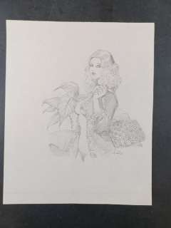 Leone Frollo | Leone Frollo - Illustrazione Originale "Déshabillé" - Firmata - Page volante - Exemplaire unique | Catawiki