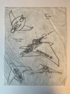 Patrick Block | Original pencil artwork by American Disney artist Patrick Block. - Space Hunters - (2012) | Catawiki