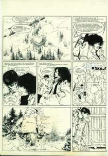 Vance William - Xiii | La nuit du 3 aoÃ»t Encre de Chine pour la planche 37 | Millon