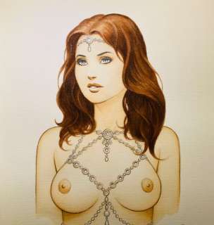 Paturaud, Laurent | Paturaud, Laurent - Dessin original - Bijoux - Format: 23 x 31 cm. | Catawiki