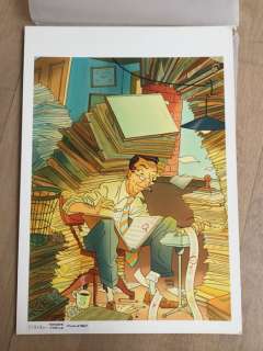 Torres, Daniel | Torres, Daniel - Original colour drawing - Accountant - Finanzest Magazine | Catawiki