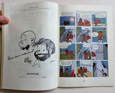 Will / Rosy | Baard en Kale 4 - De Witte Hand + Opdrachttekening Will - Broché - Réédition - (1976) | Catawiki