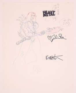 Original Production Art for Heavy Metal 2000 | mycomicshop.com