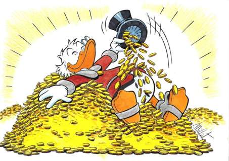 Millet | . Scrooge McDuck - Millet - Original Drawing - EO | Catawiki