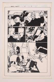 Original Art for Marvel Team-Up (1997) Issue 4, Page 9 by Josh Hood and Andrew Pepoy
