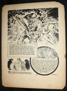 Walter Galli | Soldiers Wearing Amethyst Charms in Battle P.22 Splash - La - Signed | Anthony’s Comic Book Art