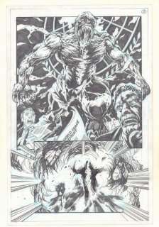 Bong Dazo - Unknown story art p. 3 - monster pencil splash - signed