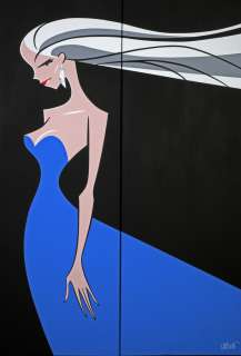 Lapone (Antonio) | Streamline, ensemble de 2 toiles Ã  l’acryliqu… | Millon