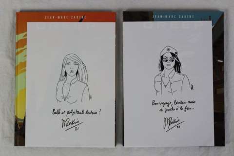 Jean-Marc Zakine | Greep - Deel 1 en 2 - Met opdrachttekening - Cartonné - EO - (2021) | Catawiki