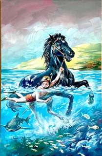 Dino Buset | Furia - Dino Busett - original cover - Page volante - EO | Catawiki