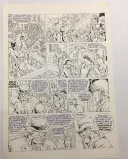 Mitton, Jean-Yves | Mitton, Jean-Yves - Planche originale - Les Survivants de l’Atlantique T1 - Le Secret de Kermadec - (1992) | Catawiki