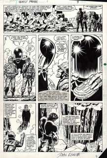 John  Romita Sr. Mark  Gruenwald - Questprobe #1 p 9 (1984)