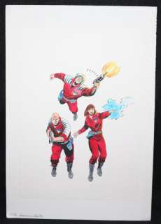 Dave Chlystek - H.a.R.D. Corps Color Art - Valiant