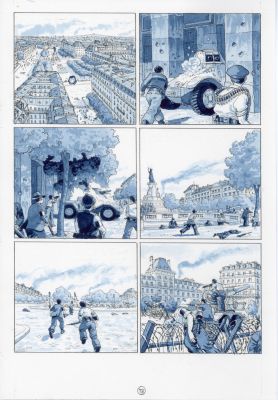 Dominique Bertail | Madeleine, Résistante tome 4 – Planche originale 72 | Galerie Barbier