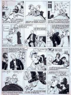 Calvo Edmond (1898-1958) | CALVO Edmond Â«Cricri et MoumousseÂ» Planche intégrale n°50 parue dans&h | Tessier Sarrou