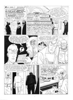 Martin Mystere gigante n. 1 - Giancarlo Alessandrini 3x Tavola Originale "Il segreto di san Nicola" - Page volante - Exemplaire unique - (1995) | Catawiki