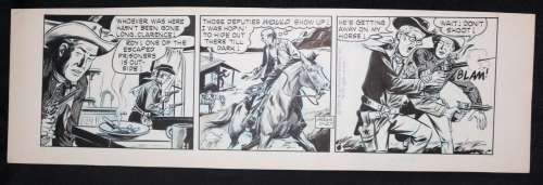 Mike Arens - roy rogers daily strip - 11/27/1959