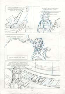 Cristina Durán / Miguel a. Giner | Dibujo Original de Cristina Durán, El Día 3 | Yojimbo Cómics