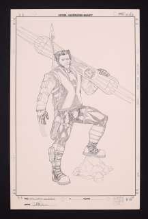 Arctic Strike Wolverine ToyBiz Action Figure Prototype Design by Steve McNiven | mycomicshop.com