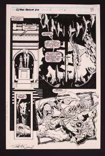Scott McDaniel, Brad Vancata, Frank Turner - Original Art from Lethal Foes of Spider-Man #2 (1993), Page 11 Pencils by Scott McDaniel, Inks by Brad Vancata and Frank Turner