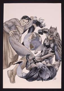 Cat Staggs - Original Cover Art from Smallville Season 11: Alien #4 (2014) Pencils and Inks